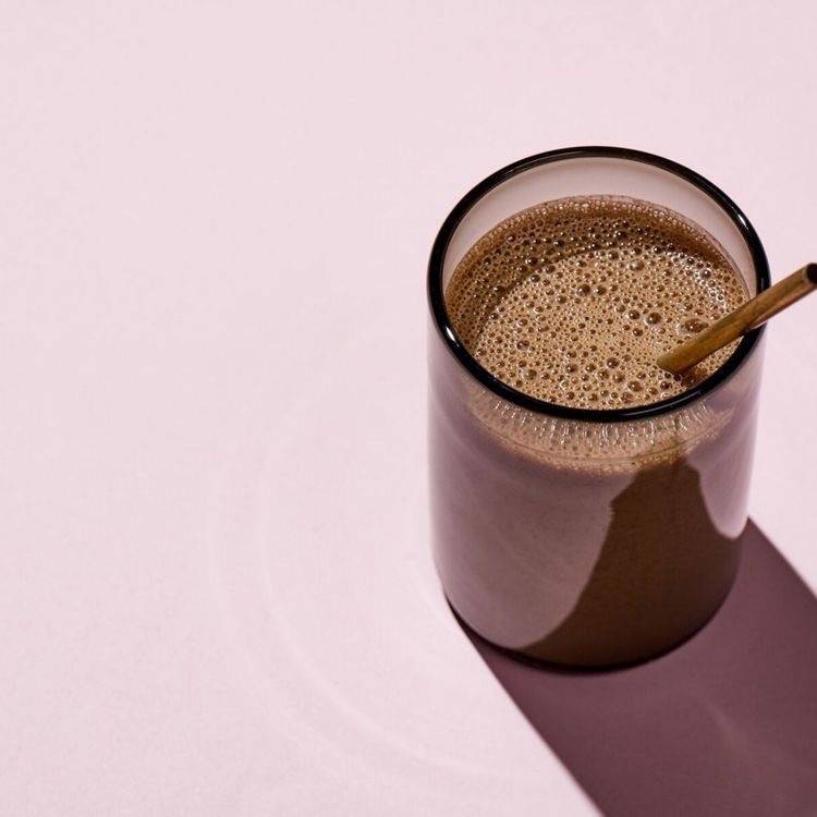Mintchokladkaffe med kollagen