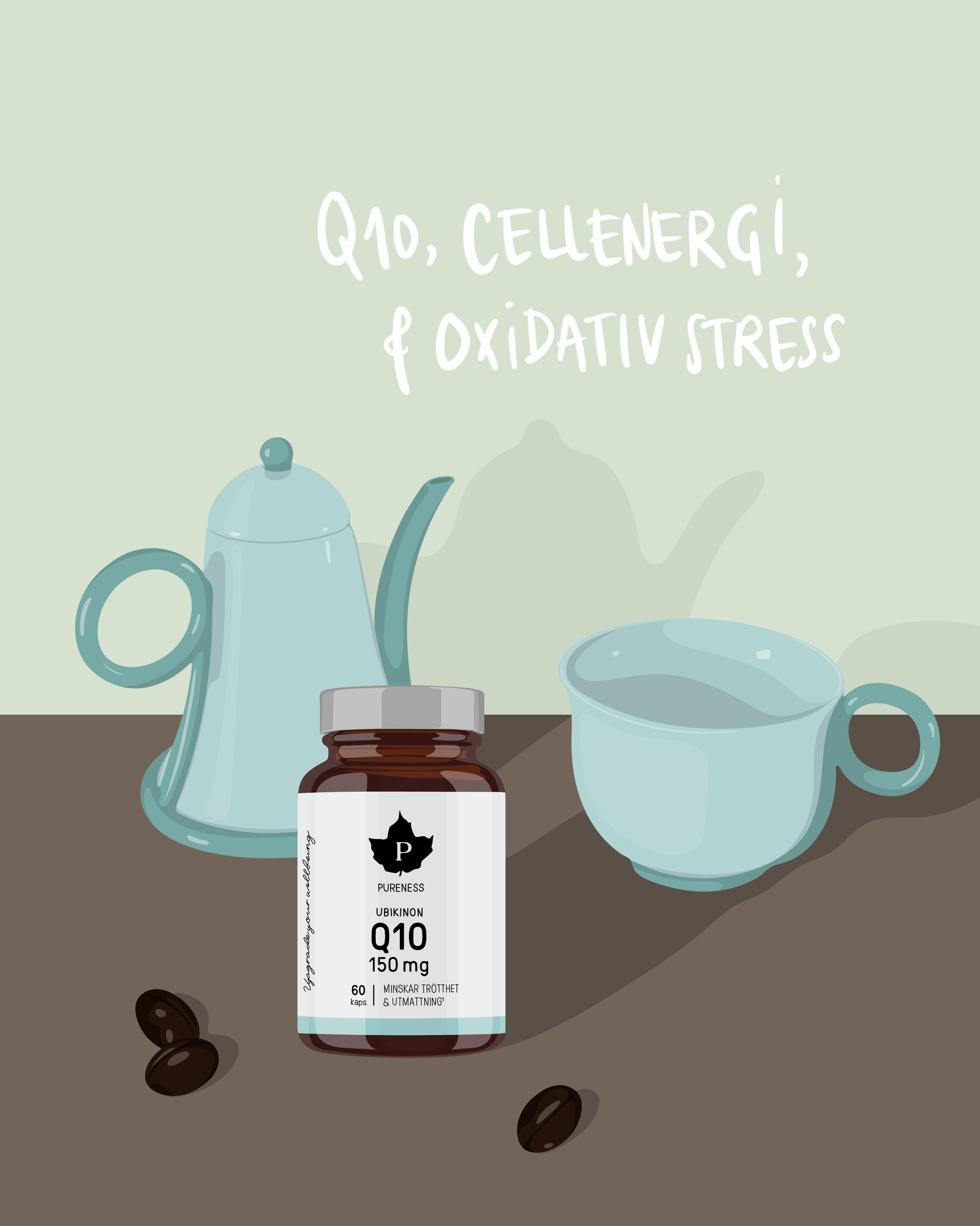 Q10, cellenergi & oxidativ stress