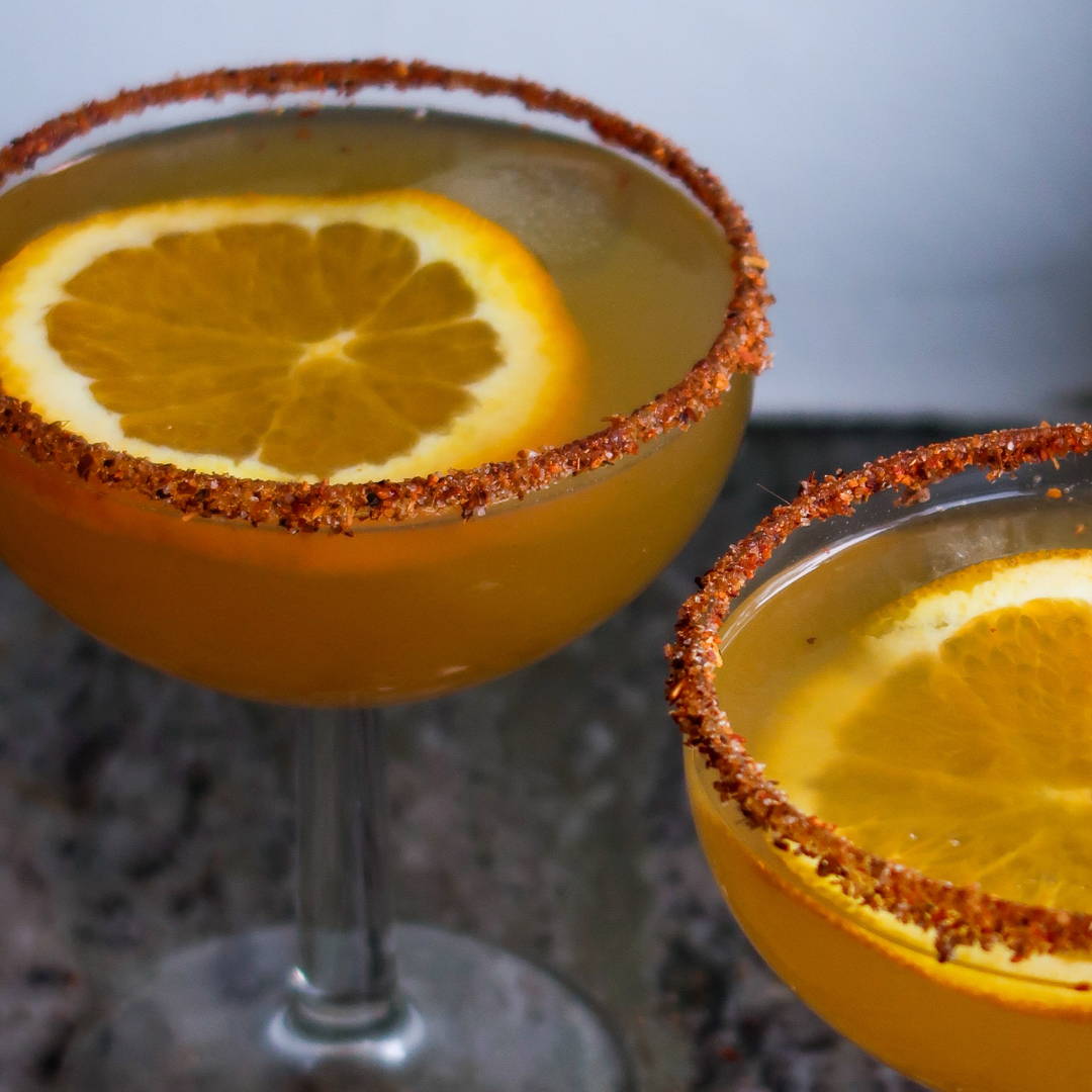 Spicy orange boost mocktail