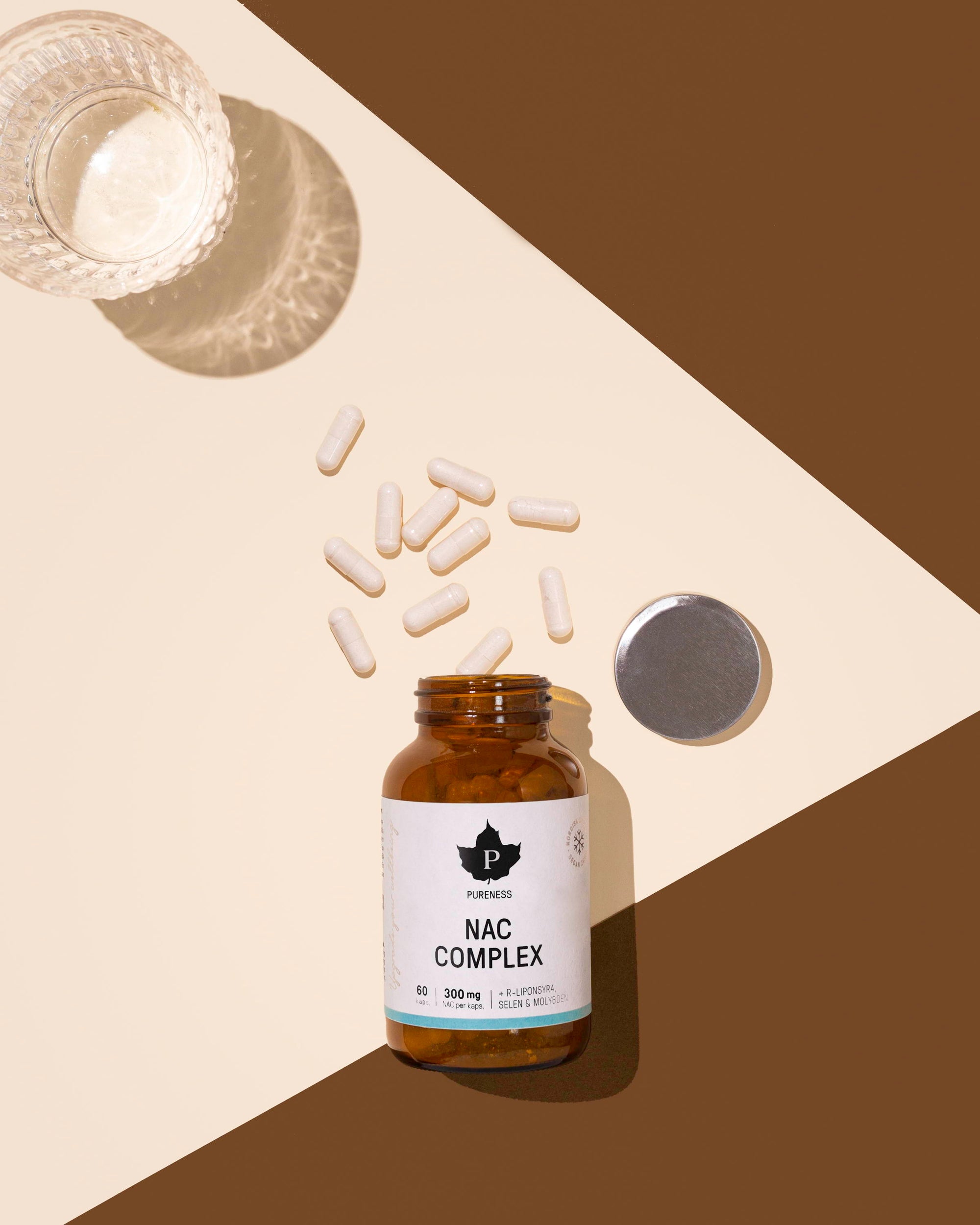 Rena och antioxidant-boosta kroppen med NAC