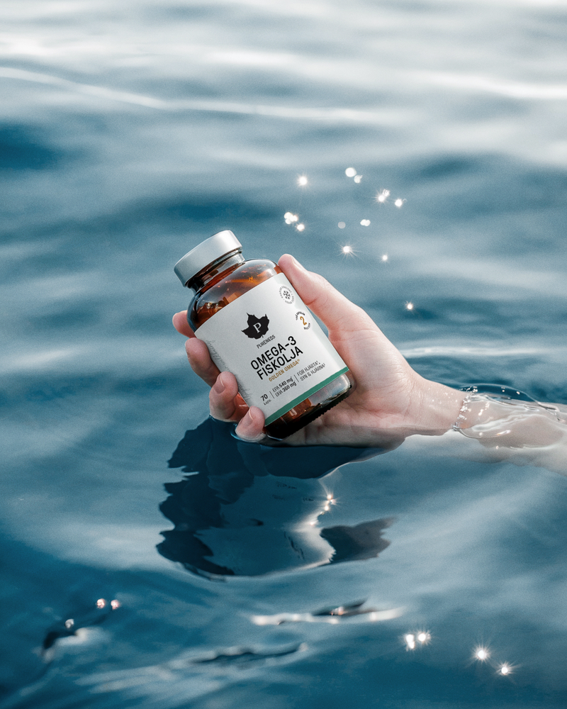 Omega-3 Fiskolja - 70 kapslar