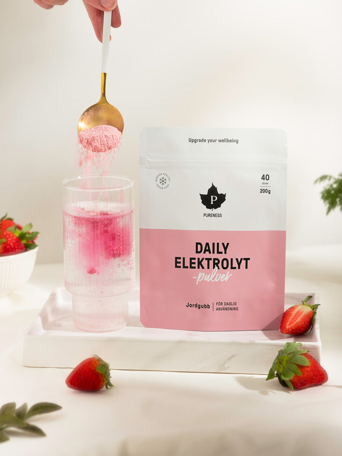 Daily Elektrolytpulver | Jordgubb - 200g