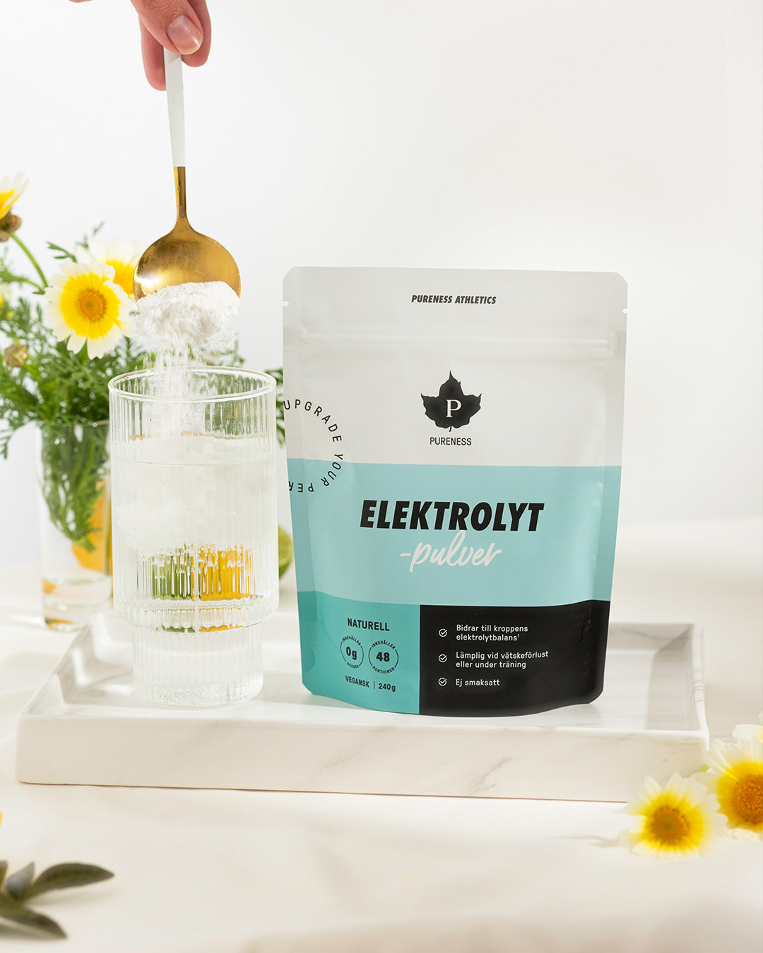 Elektrolytpulver | Naturell - 240 g