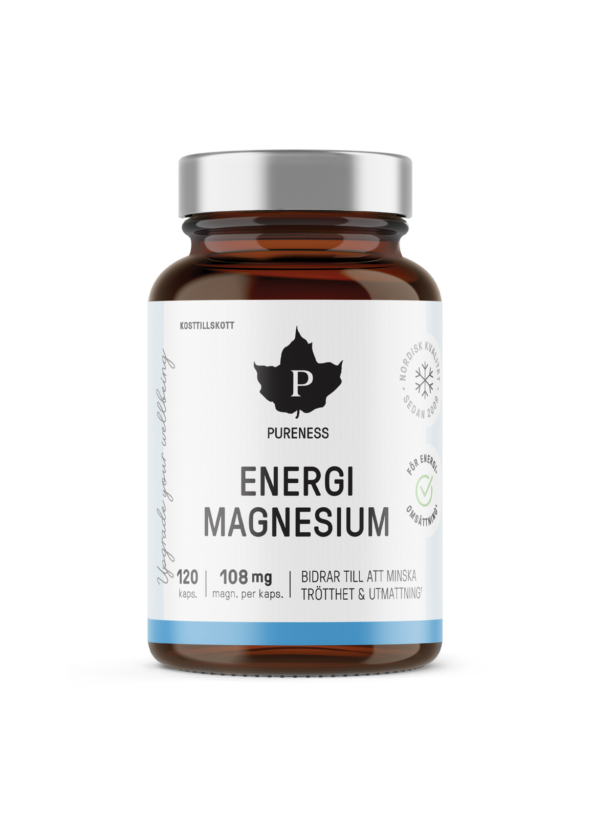 Energimagnesium - 120 kapslar