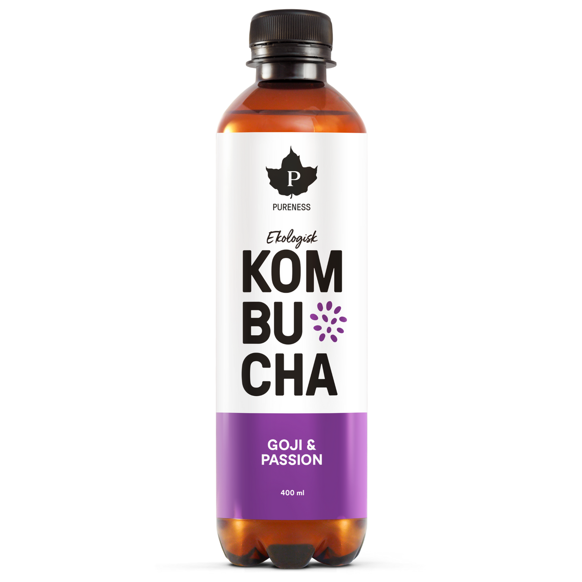 Ekologisk Kombucha Goji & Passion - 400 ml