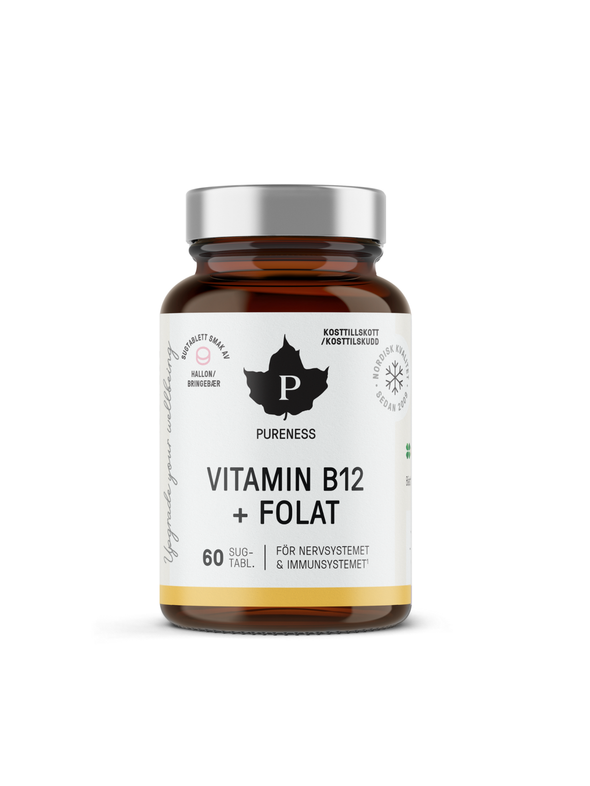 Vitamin B12 + Folat - 60 sugtabletter