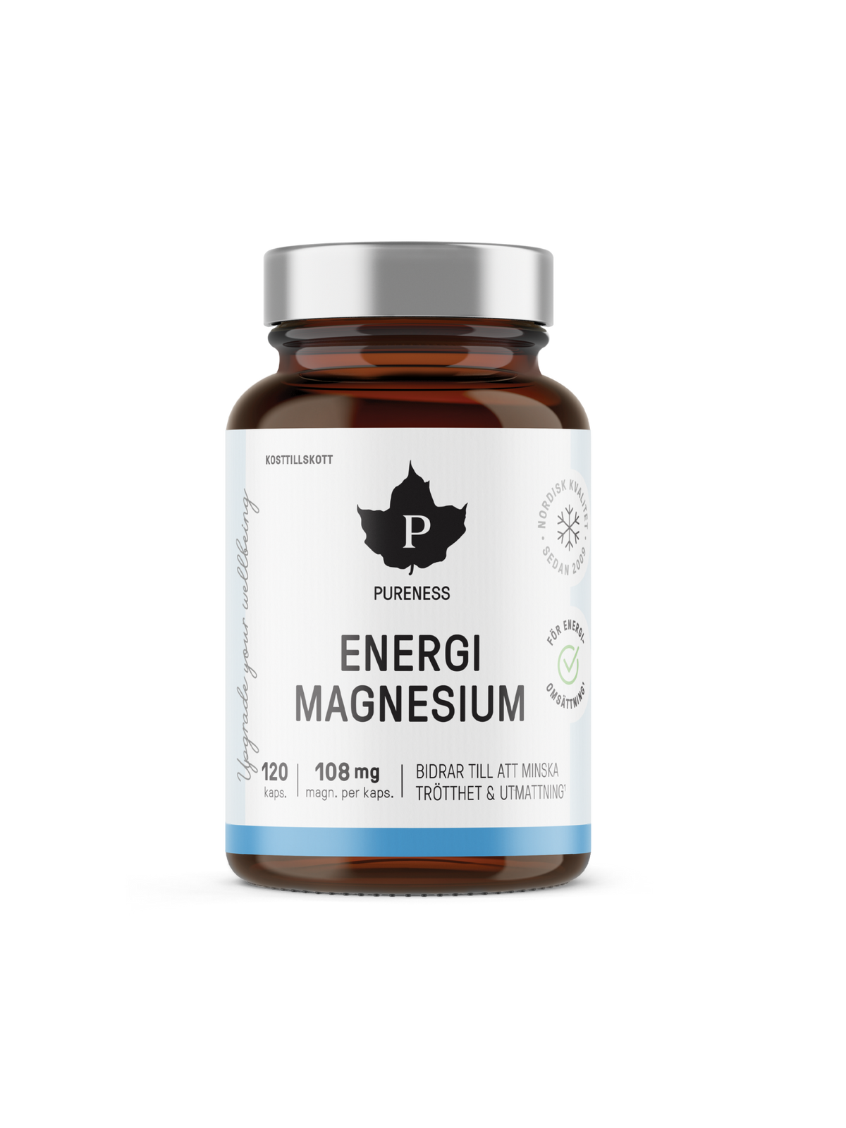 Energimagnesium - 120 kapslar