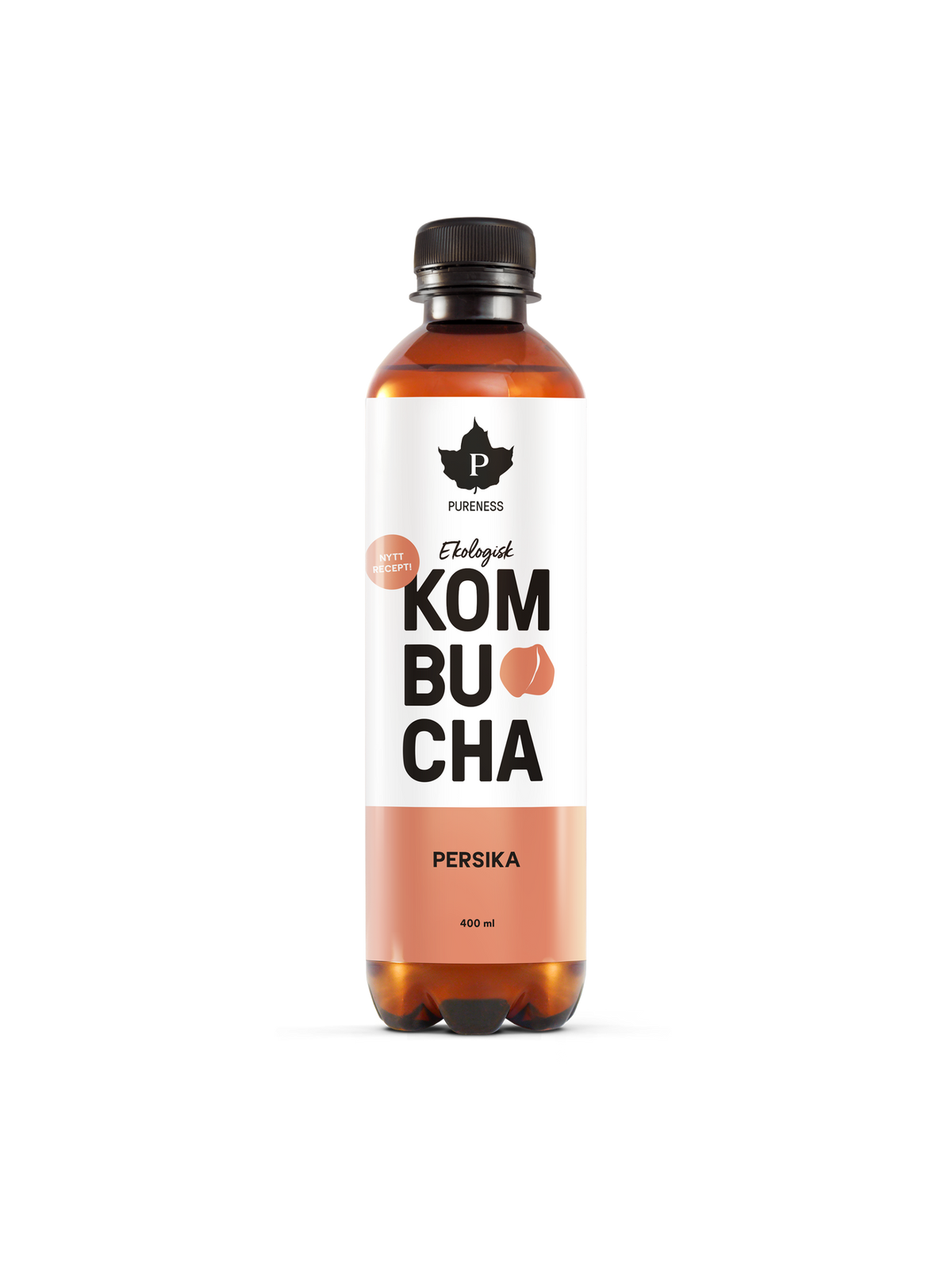 Ekologisk Kombucha Persika - 400 ml
