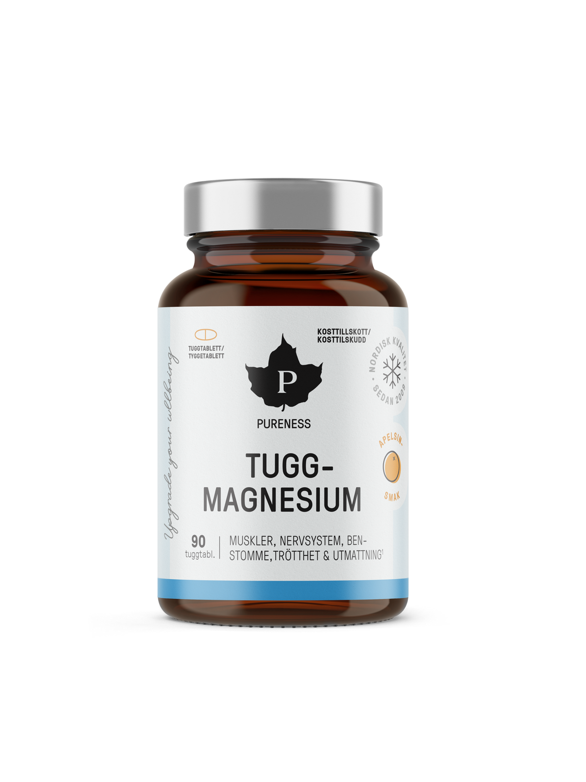 Tuggmagnesium - 90 tabletter