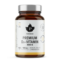 Premium D3-Vitamin 4000 IE - 120 kapslar