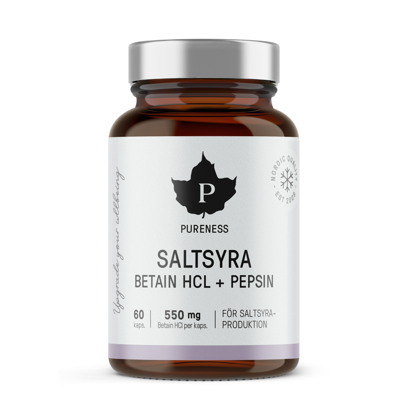 Betain HCl -saltsyra trippeleffekt - 60 kapslar