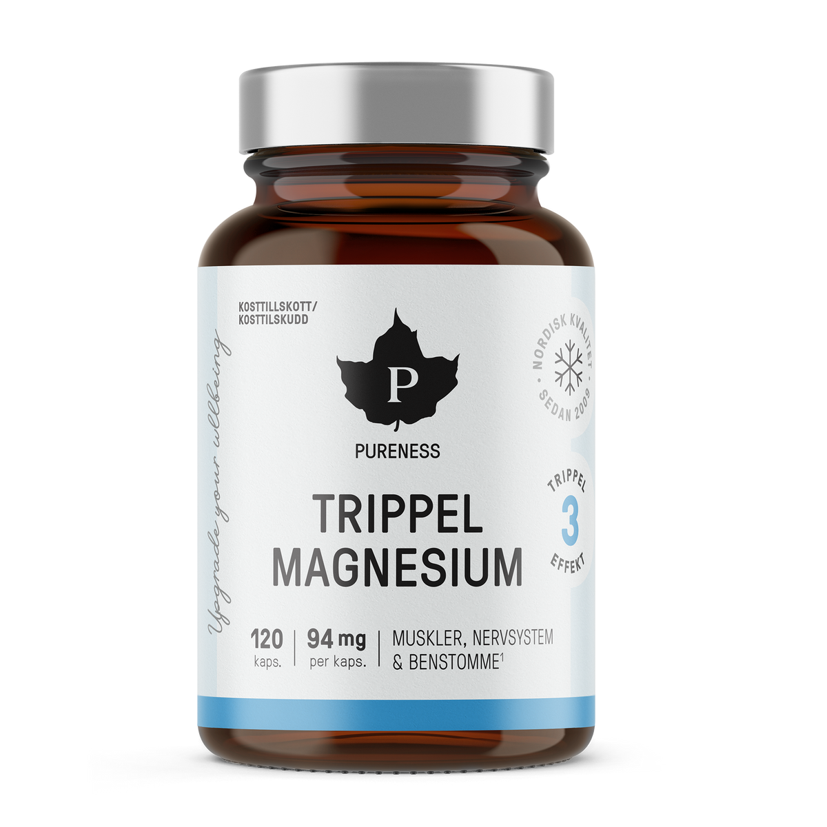 Trippel Magnesium - 120 kapslar