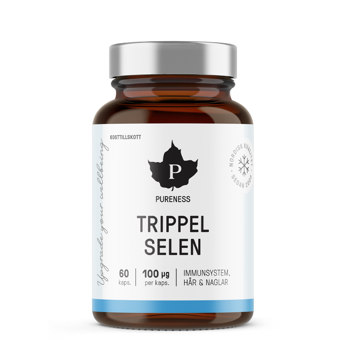 Trippel Selen - 60 kapslar