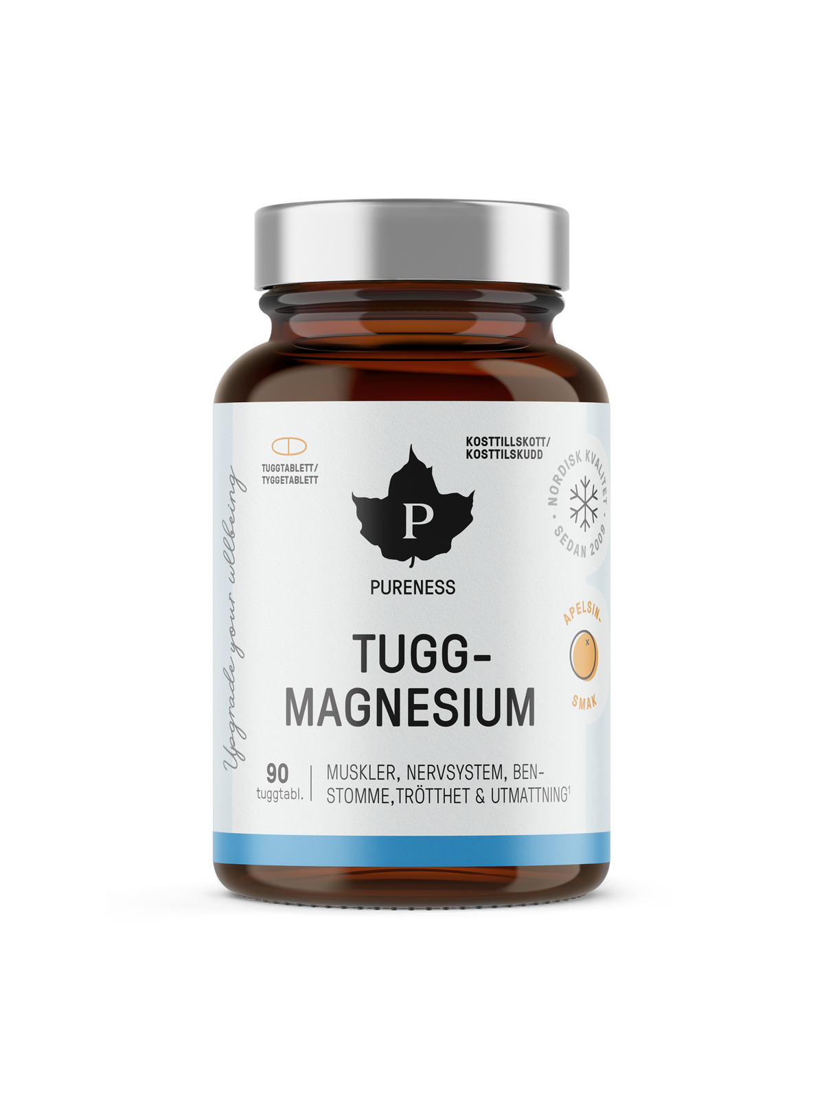 Tuggmagnesium - 90 tabletter