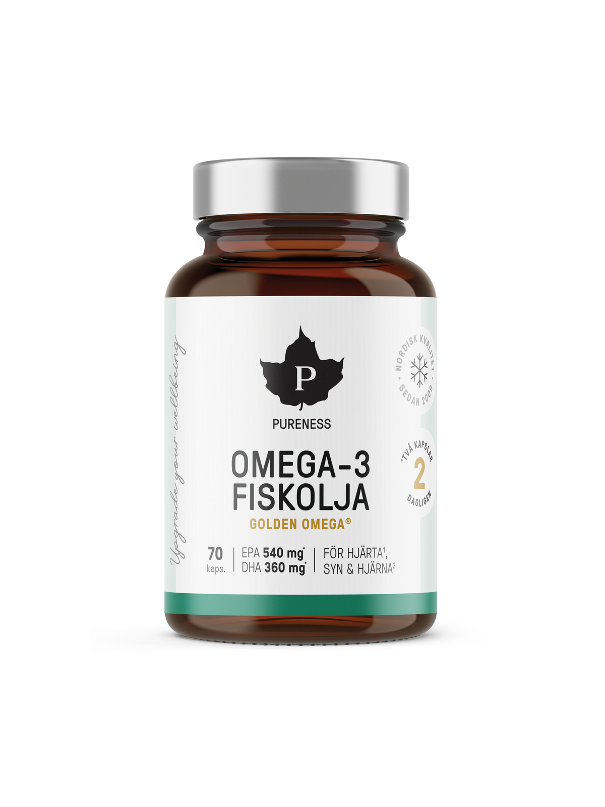 Omega-3 Fiskolja - 70 kapslar