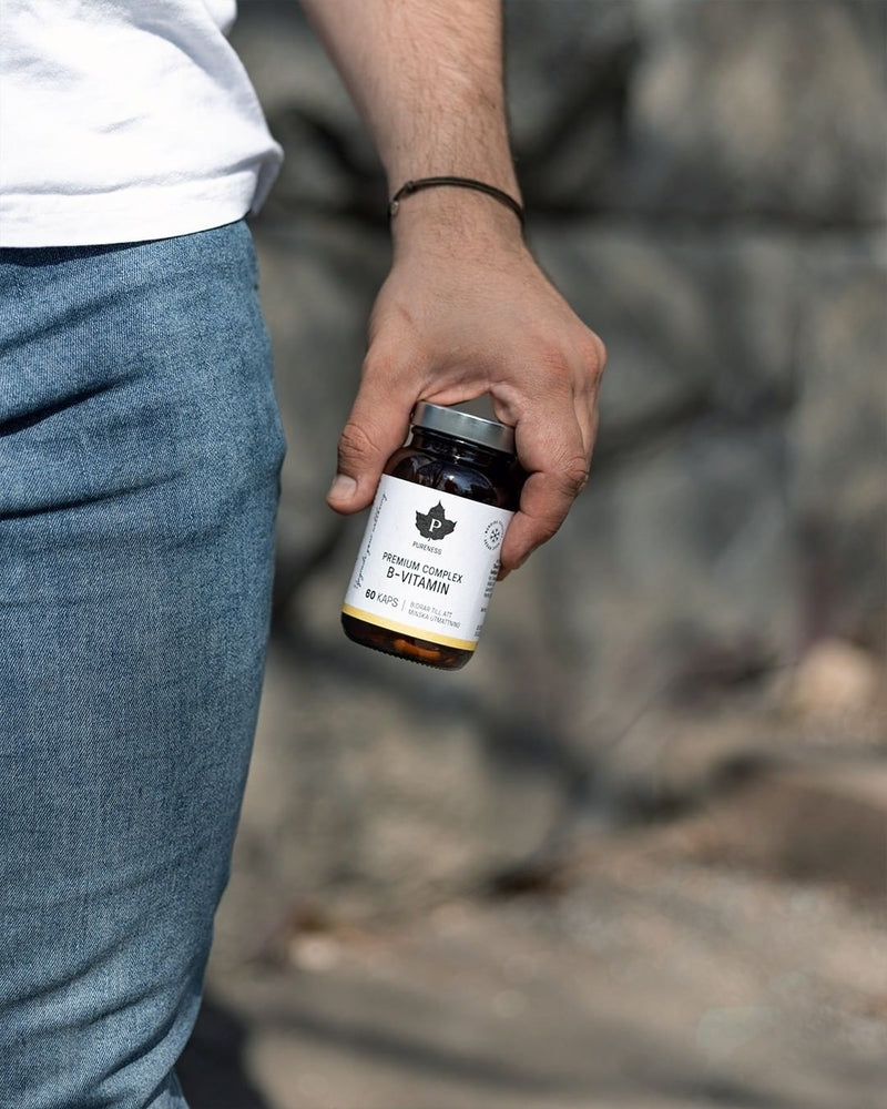 Premium Complex B-Vitamin - 60 kapslar