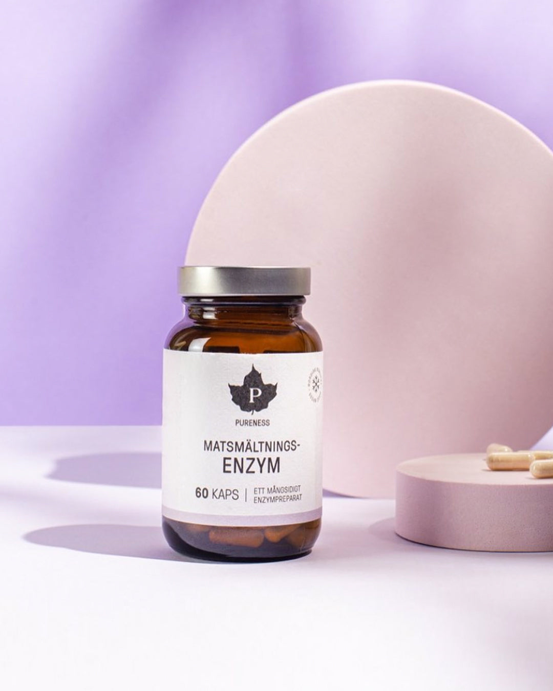Matsmältningsenzym - 60 kapslar