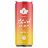 Natural Energy Drink Rhuby Lemonade - 330 ml
