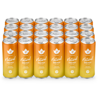 Natural Energy Drink Orange Lemonade - 330 ml x 24st