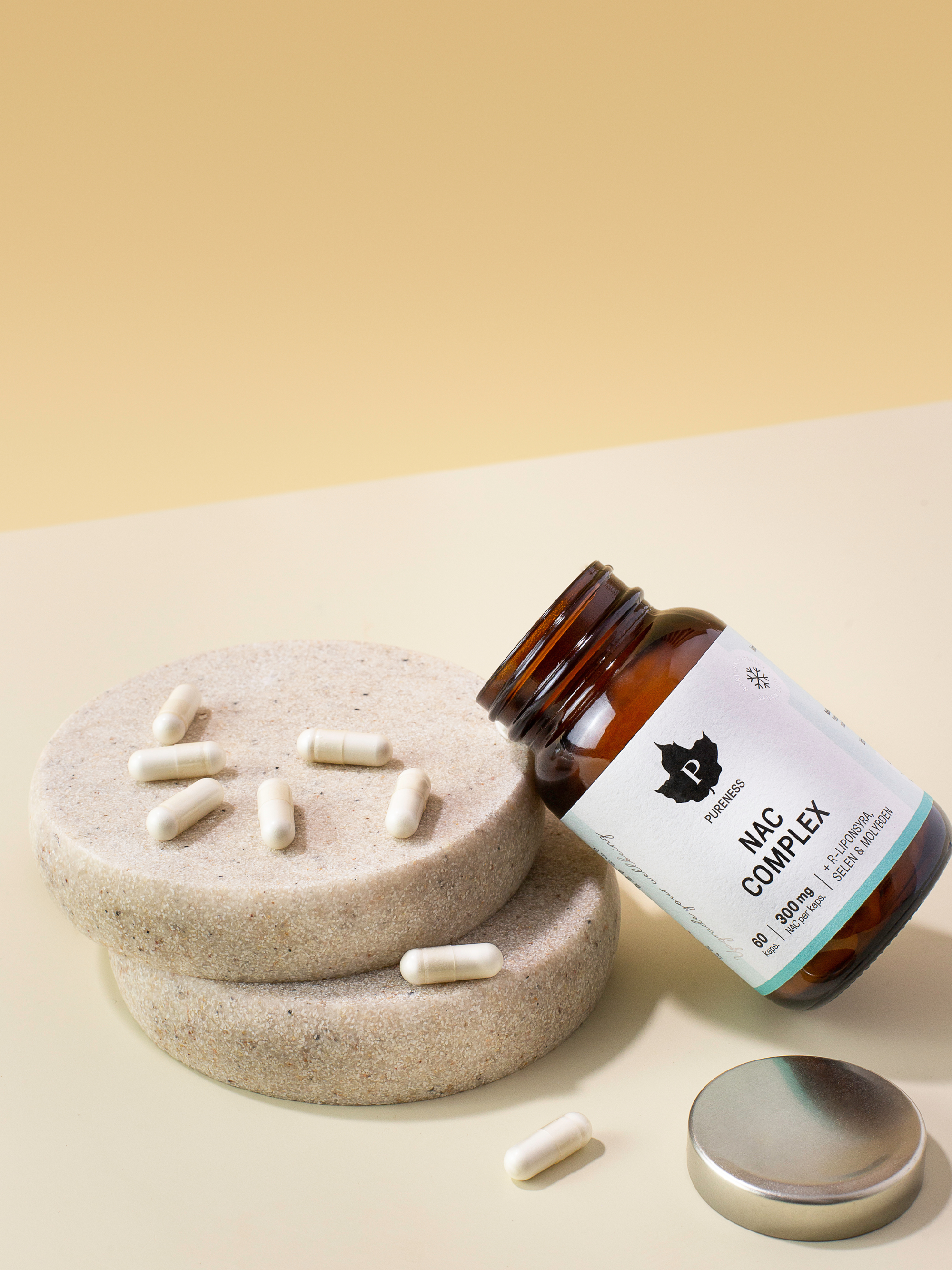 Rena och antioxidant-boosta kroppen med NAC