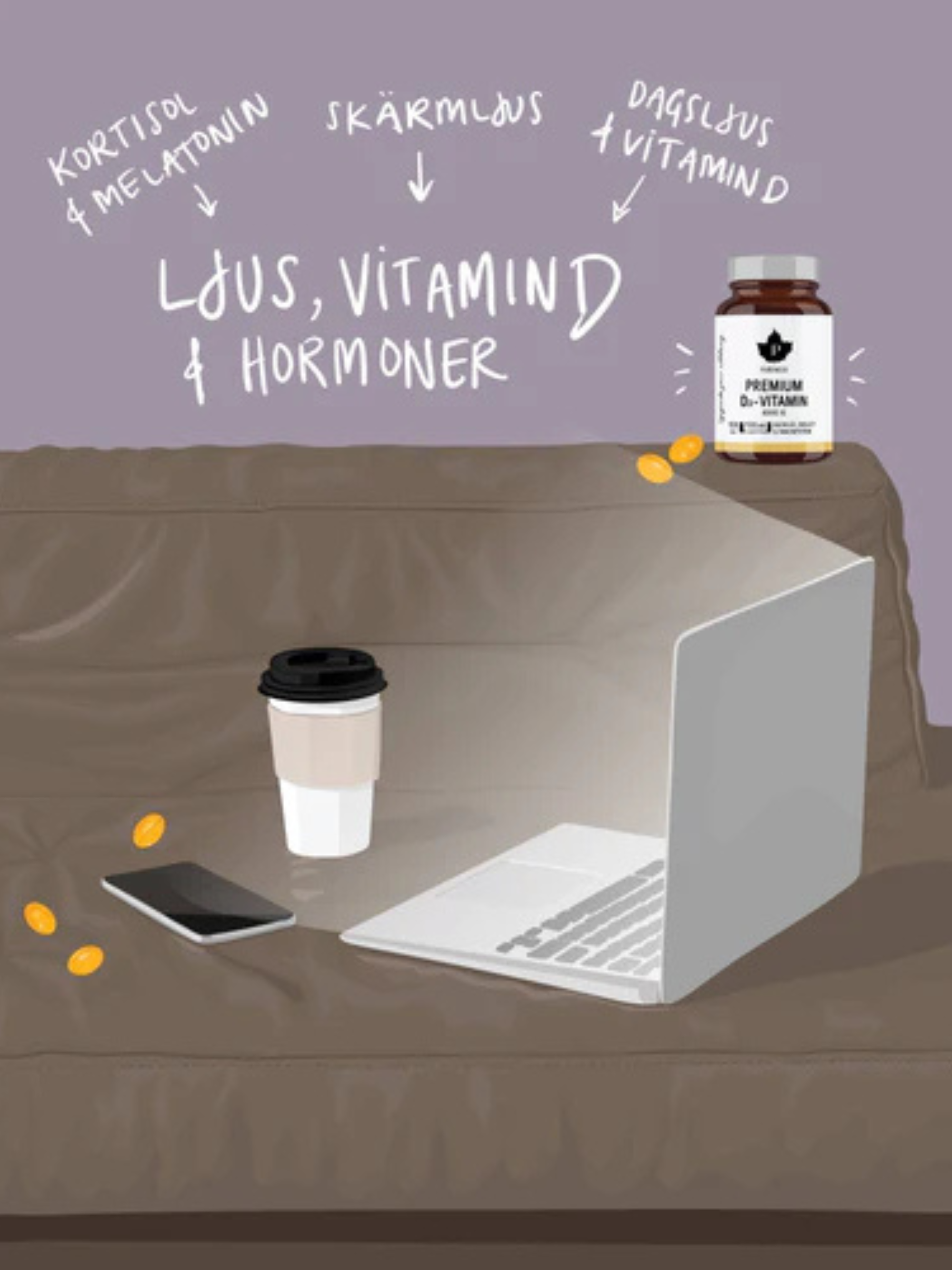 Ljus, vitamin D och hormoner!
