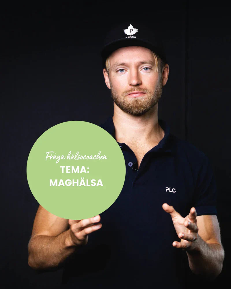 Fråga hälsocoachen - TEMA: MAGHÄLSA