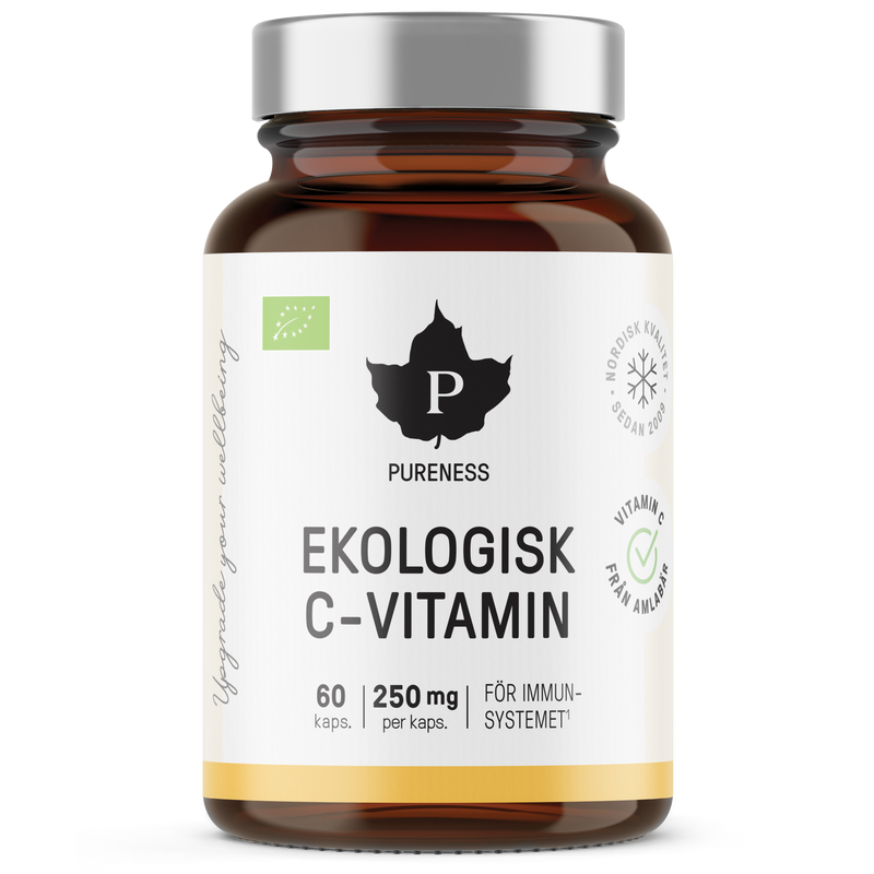 Ekologisk C-vitamin 60 kaps