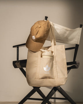 Beige Keps - Logo