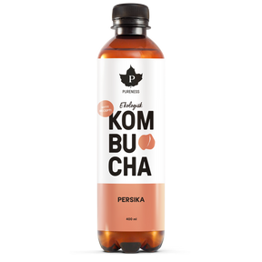 Ekologisk Kombucha Persika - 400 ml