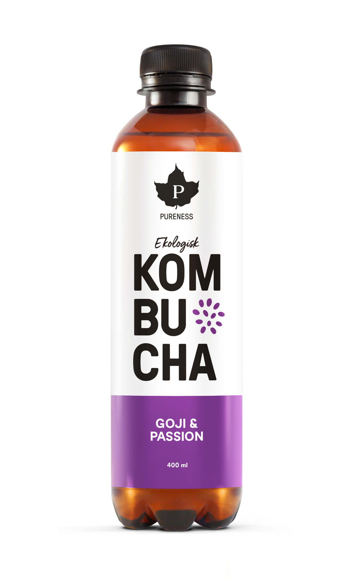 Ekologisk Kombucha Goji & Passion - 400 ml