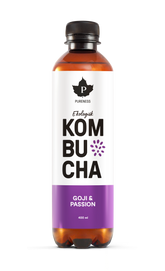 Ekologisk Kombucha Goji & Passion - 400 ml