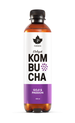 Ekologisk Kombucha Goji & Passion - 400 ml