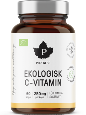 Produktbild på ekologisk c-vitamin utan bakgrund