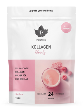 En påse kollagen beauty 150g utan bakgrund