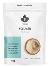 en påse pureness kollagen natural 150g utan bakgrund
