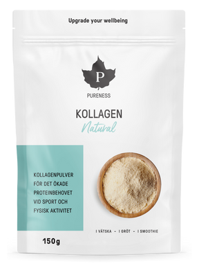 en påse pureness kollagen natural 150g utan bakgrund