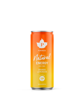 Natural Energy Drink Orange Lemonade - 330 ml