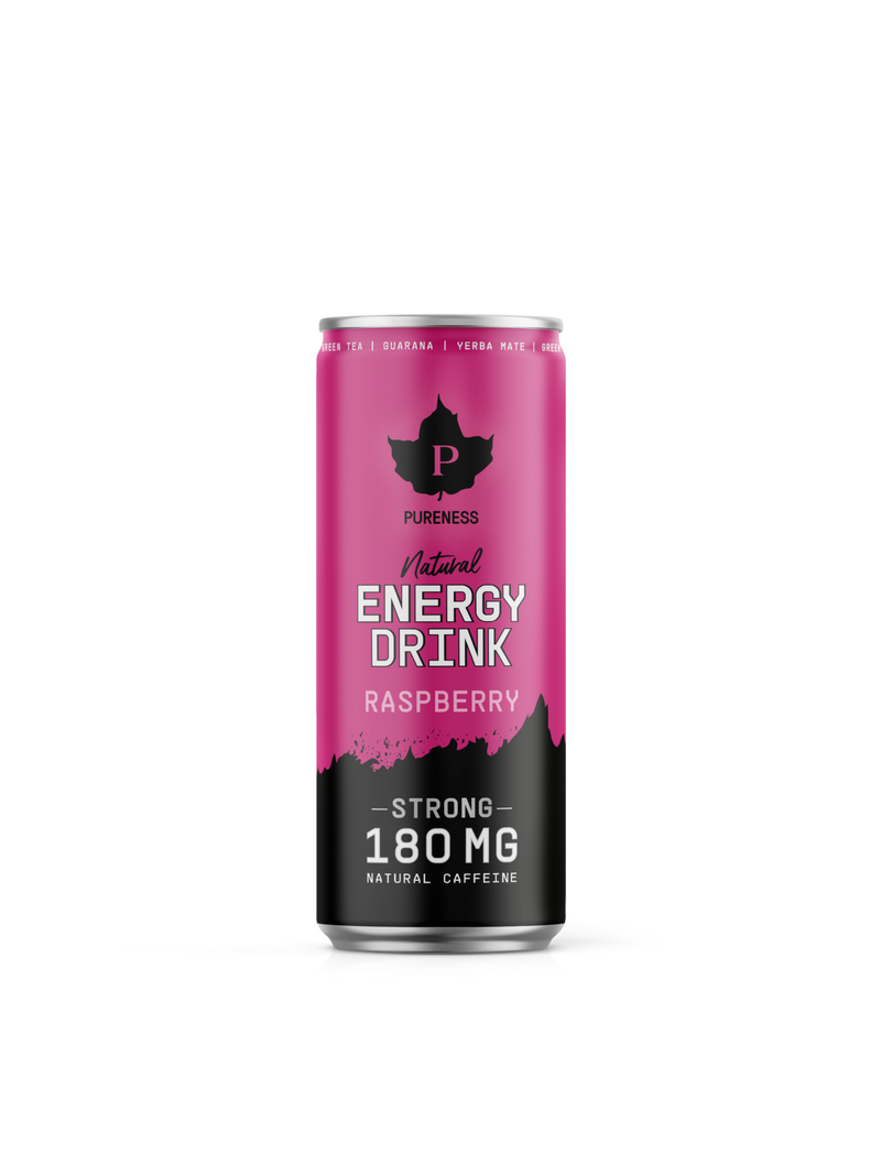 Natural Energy Drink Raspberry - 330 ml