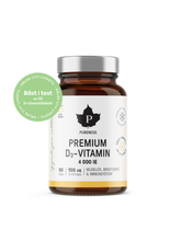 Premium D3-Vitamin 4000 IE - 60 kapslar