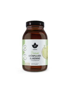 Premium Grönpulverblandning + mjölksyrabakterier - 120 g