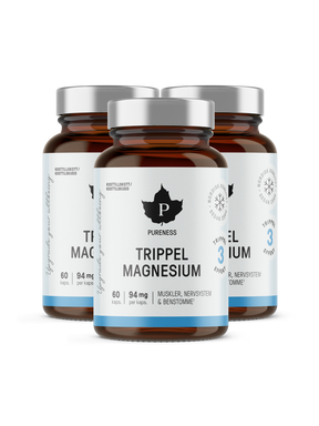 Trippel Magnesium 120 kapslar - 3-Pack
