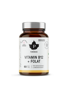 Vitamin B12 + Folat - 60 sugtabletter