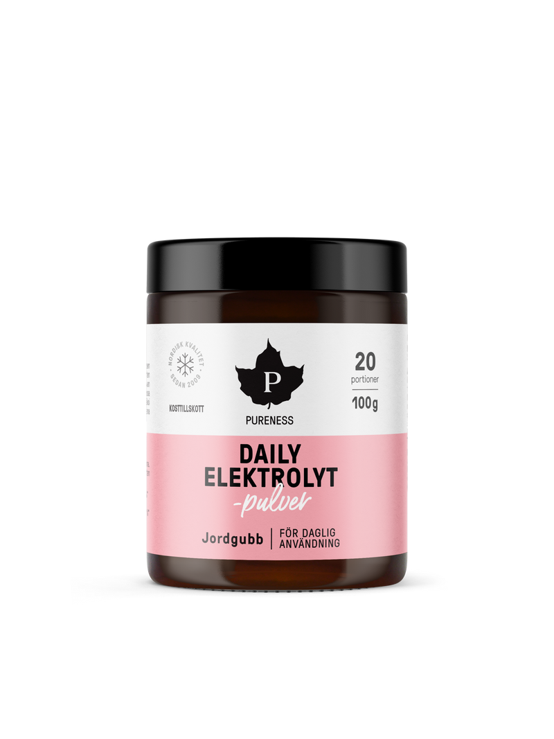 Daily Elektrolytpulver | Jordgubb - 100 g