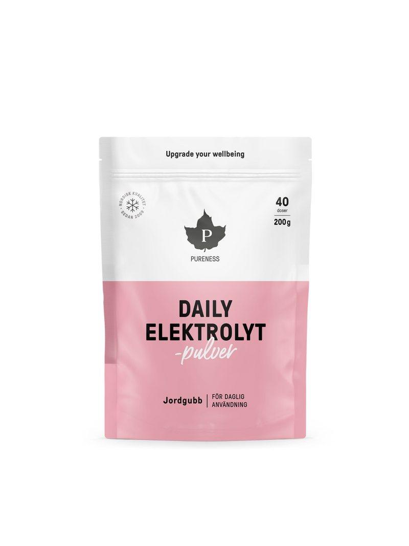 Daily Elektrolytpulver | Jordgubb - 200g