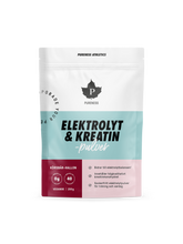 Elektrolyt & Kreatinpulver I Körsbär Hallon 200 g