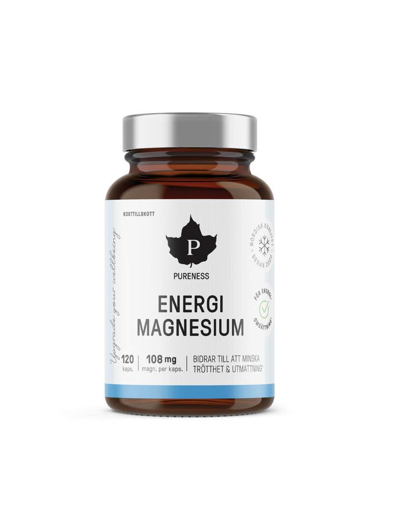 Energimagnesium - 120 kapslar