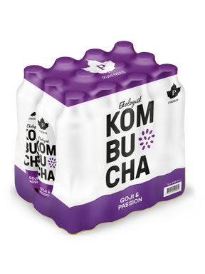 Ekologisk Kombucha Goji & Passion 400 ml x 12st
