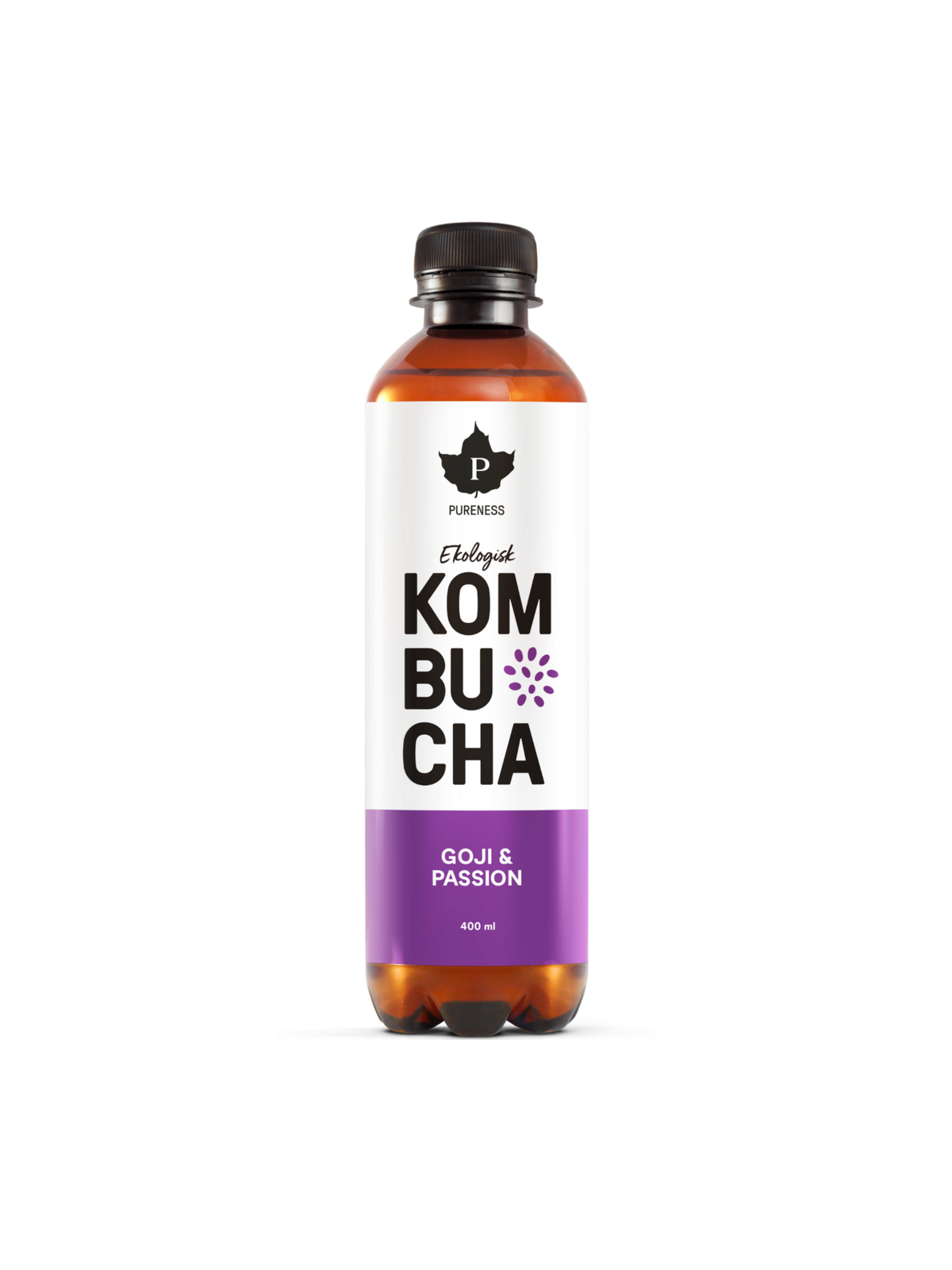 Ekologisk Kombucha Goji & Passion - 400 ml