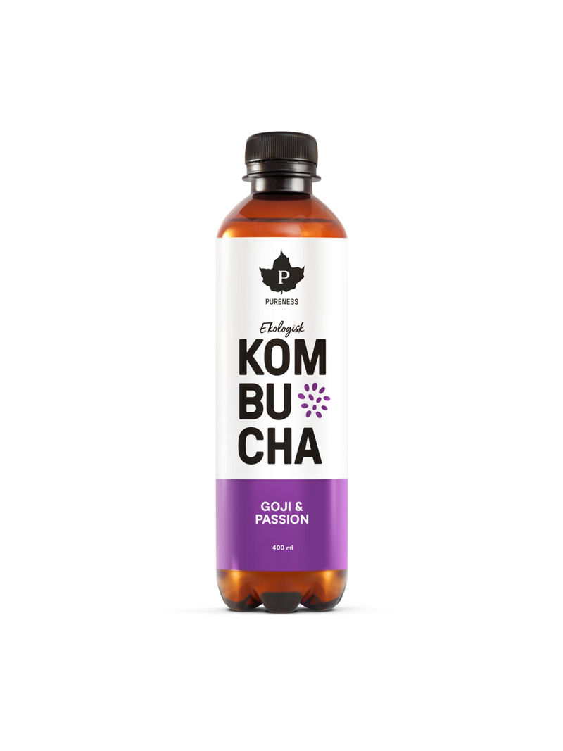 Ekologisk Kombucha Goji & Passion - 400 ml