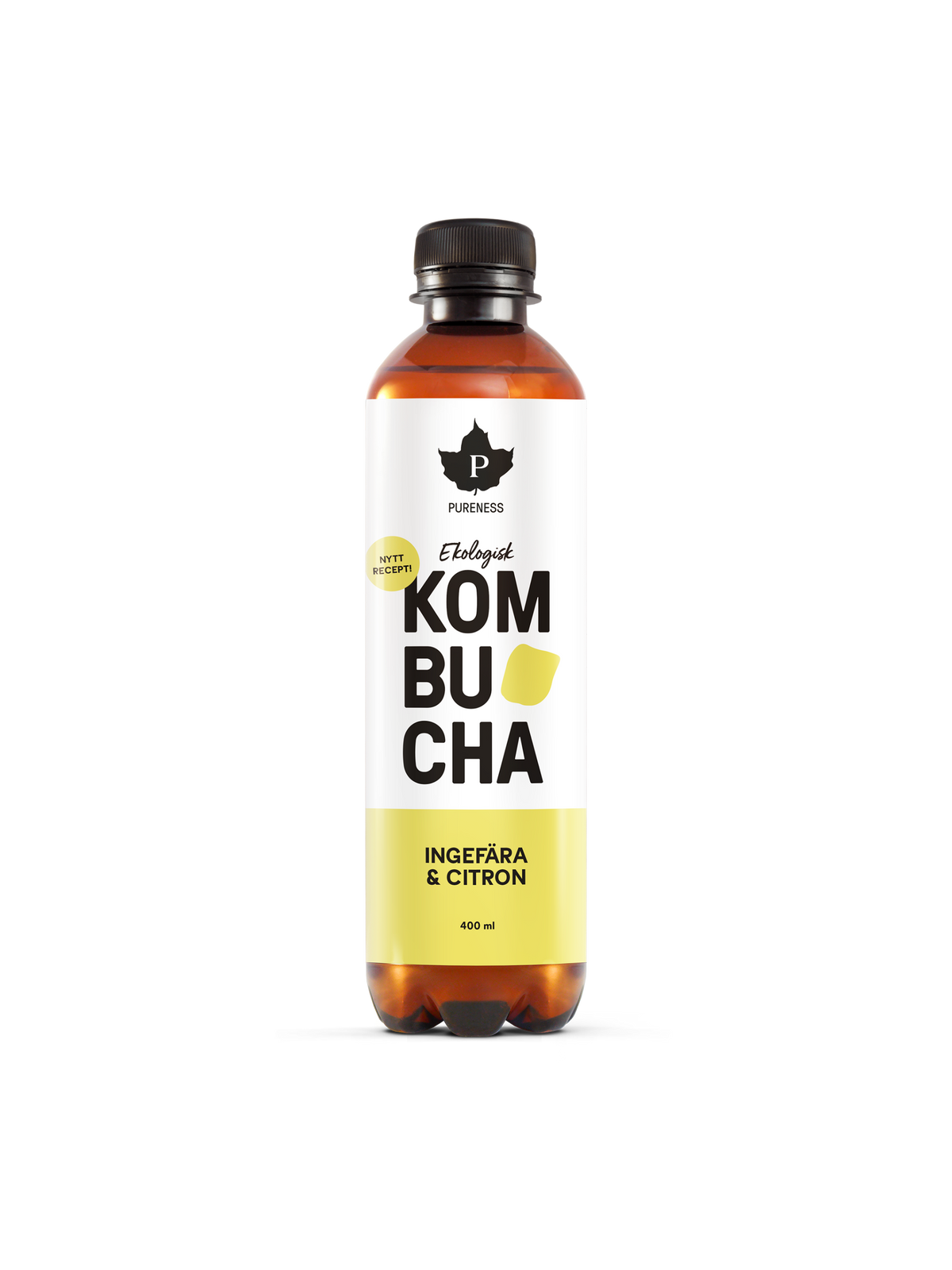 Ekologisk Kombucha Ingefära & Citron - 400 ml
